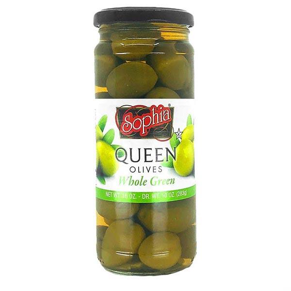Marinated Olives Queen Green – Whole